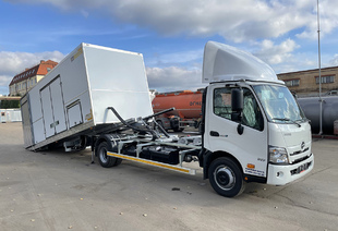 ЭВАКУАТОР HINO 300-730L СДВИЖНОЙ ФУРГОН 6,33×2,6×2,53 м